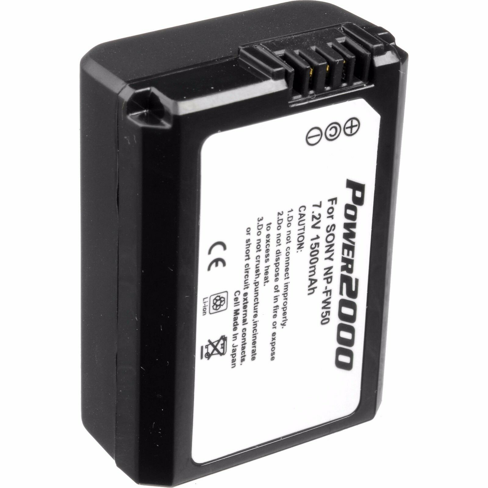 Power2000 NP-FW50 Rechargeable Battery for Sony